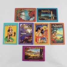 Lot of 7 Pacific Island Art Post Card Packets of 10 each New picture