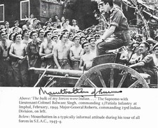 Earl Mountbatten of Burma Vintage Signed B&W 5x4 Bookstock Photo WWII Leader COA picture