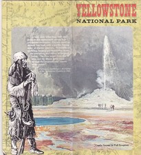 1968 Yellowstone Park Co. Hotels & Inns Rates and Dates Brochure picture