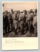 Vintage 1942 Albania WWII Italian Soldiers Photo Casale Nuovo Military Ephemera picture