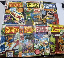 7 Silver age marvel’s greatest Comics/fantastic four lot 23 -29 , Nice Books picture