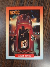 1991 Brockum RockCards #13 Angus Young AC⚡️DC picture