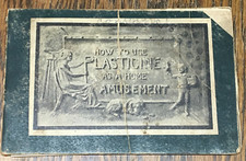 1908 How To Use Plasticine As A Home Amusement, The Embossing Co. Albany, N.Y. picture