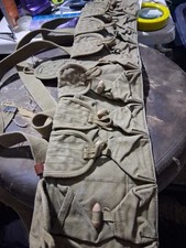  Original Military Army 10 Pouch Cartridge Anmunition Belt  picture