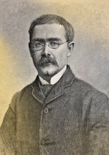 1899 Vintage Magazine IllustrationAuthor Rudyard Kipling picture