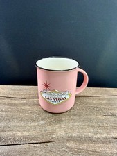 Kitchen Chic Las Vegas Pink Coffee Mug 3D Welcome Sign Souvenir Nevada Ceramic picture