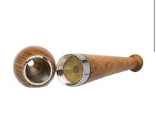Zeppelin Wood Smoking Pipe Large CHERRY picture
