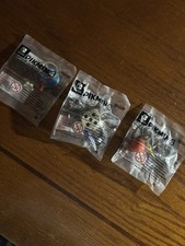 HTF RARE Pikmin 4 Nintendo Switch Red Yellow Blue Keychain SET NEW & SEALED EU picture