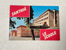 SANTHIÀ LE SCOLES OLD POSTCARD OLD POSTCARD VERCELLI picture