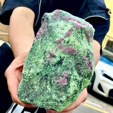 4.4LB Natural red and green treasure, original stone gravel, demagnetize picture