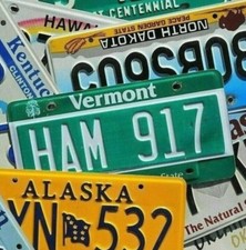 Authentic License Plates - ALL 50 STATES Available + Territories NICE Plates picture