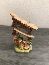 Vintage Holy Family Satatue Joseph, Mary And Jesus. Made In Italy 11