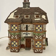 Department 56 Sir John Falstaff Inn Dickens Village 4th Edition 1995 W/ Cord picture
