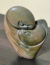 Zimbabwe Hand-Carved Handmade African Signed Stone Sculpture picture
