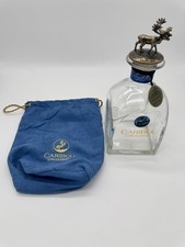 Caribou Crossing Empty Bottle & Bag Set 750ml Bourbon Canadian Whiskey picture