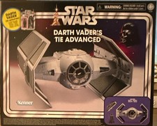 Kenner Star Wars Vintage Collection Darth Vader's TIE Advanced Vehicle. PERFECT  picture