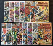 Official Handbook of the Marvel Universe 1982 - 1984 Full Set #1 - 15 picture