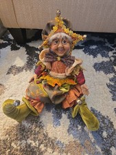 Rare Katherine's Collection Wayne Kleski Precious Old Lady Bells 16