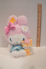 @@***NWT RARE - Sanrio My Melody and Risu Large Plush Flowers Skirt***@@ picture