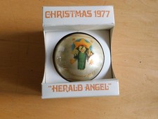 Schmid Limited Edition Hanging Angel Christmas Ornament 1977 Multicolor picture