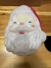 Vintage Christmas Empire Santa Face Head Blow Mold 17