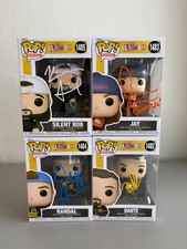 Cast of Clerks III Signed Funko Pops JSA Certified Autograph SET OF FOUR picture