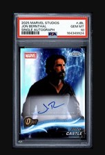 Topps 2025 Marvel Studios Chrome PSA 10 Jon Bernthal Frank Castle Auto AA-JBL picture