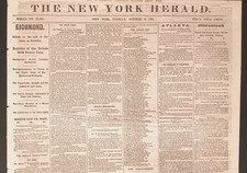 Oct.4 1864 New York Herald BATTLE TO RICHMOND, WAYNESBORO, MISSOURI INVASION picture