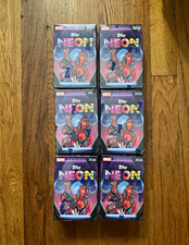 LOT OF 6 - 2026 TOPPS NEON MARVEL VALUE BLASTER BOX SEALED NEW IN HAND FAST SHIP picture