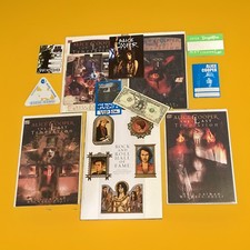 Alice Cooper Hall Of Fame Program & Comic Book Lot Last Temptation Marvel picture