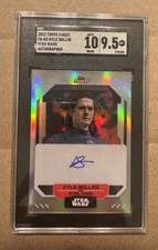 Topps 2023 Finest Star Wars Syril Karn Kyle Soller Auto FA-KS SGC picture