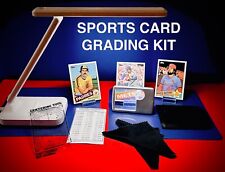 Premium Sports Card Grading Kit Magnifier LED Lamp Centering Tool USA SELLER picture