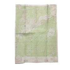 Vintage USGS Topographic Map Topo - Johnson Peak - 1988 - California picture