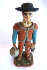 Estremoz Rare Vintage Portuguese Clay Merchant Figurine Folk Art UNESCO Heritage picture