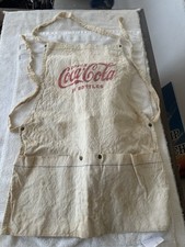 Vintage 1940’s-60’s Coca-Cola In Bottles Advertising Vendor's Apron picture
