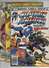 CAPTAIN AMERICA #273, 275, 278, VG/FN,  Nick Fury, Zemo, 1968 1982 , 3 issues picture