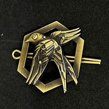 Ukrainian Army Metallic Beret Badge The Power of Unmanned Systems of Ukraine picture