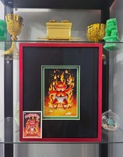 GPK ORIGINAL FINAL ART 64 OS 2 Hot Scott 1985 Garbage Pail Kids John Pound COA picture