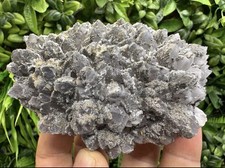 ✨Exquisite XL Amethyst with Chalcopyrite Cluster Display Collectors Piece #8 picture