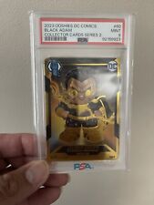 2023 OOSHIES DC Comics Black Adam Collectors Gold Edition Series 2 Card. PSA 9 picture