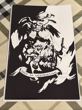 DARK HORSE HELLBOY: Seed of Destruction #1 B&W 2026 NYCC Comic Con Exclusive picture