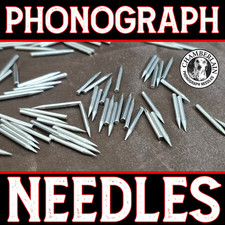 500 LOUD Tone NEEDLES for Antique Victor Victrolas Gramophones & Phonographs picture