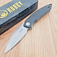 Kubey Leaf Linerlock Folding Knife 3