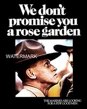 We Don't Promise You a Rose Garden US Marines USMC Army Poster 11 x 14 Photo picture