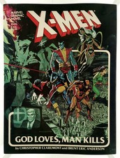 X-Men God Loves Man Kills GN #1 1982 Marvel Comics FN/VF Comic Book picture