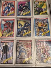 3 SETS 1990 Impel Marvel Set -1991 Impel Marvel Set -1991 GI Joe Impel Set  picture