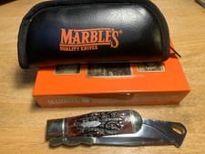 Marbles Stag Bone Safety Folder 6 1/4