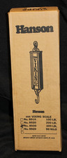 Vintage Hanson 300 Lb. Hanging Scale Model No 8930 The Viking NOS Made in USA picture