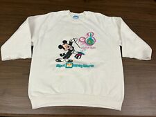 VTG 1991 Walt Disney “20th Anniversary” White Sweatshirt - Large picture