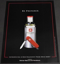 1997 Print Ad Swiss Army Eau De Toilette Be Prepared Fragrance Knife Nordstrom picture